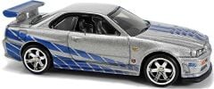 Hot Wheels Premium F&F Fast Imports Nissan Skyline GT-R (BNR34) GBW78