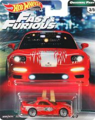 Hot Wheels Premium F&F - Original Fast - The Fast And The Furious - '95 Mazda RX-7 GBW82