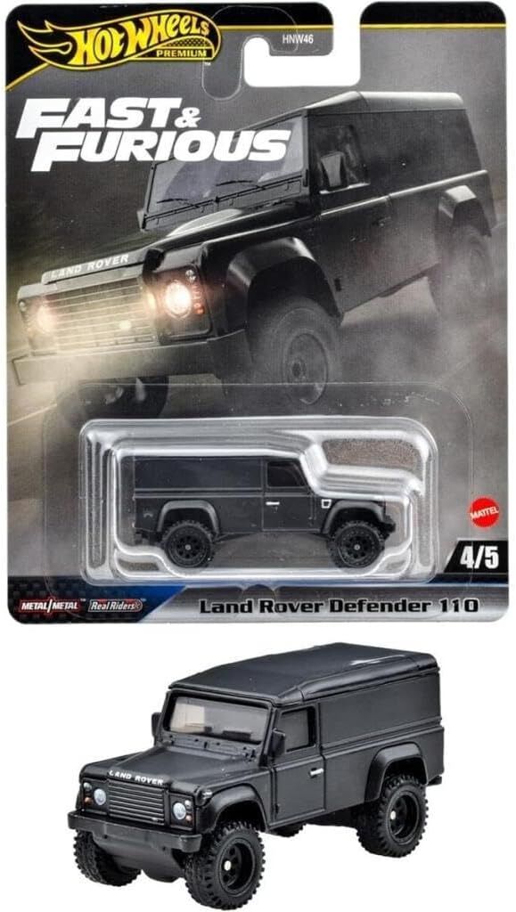 Hot Wheels Premium F&F - The Fate of The Furious - Land Rover Defender 110 JBL98