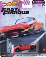 Hot Wheels Premium F&F - Quick Shifters - The Fate of The Furious - '65 Corvette Stingray Coupe GJR78
