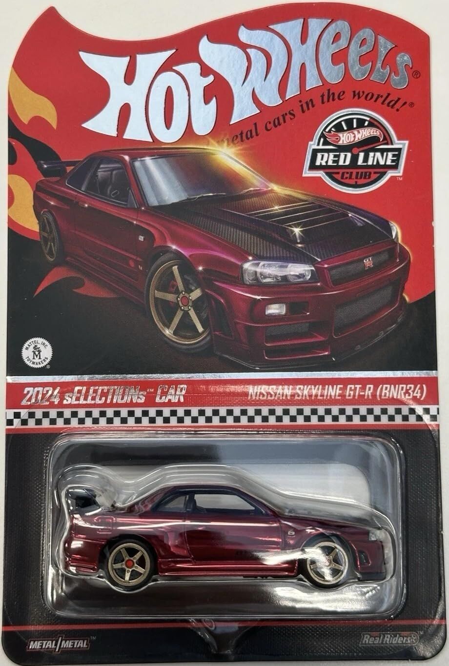 Hot Wheels Premium 1/64 - RLC Exclusive sELECTIONs Nissan Skyline GT-R (BNR34)