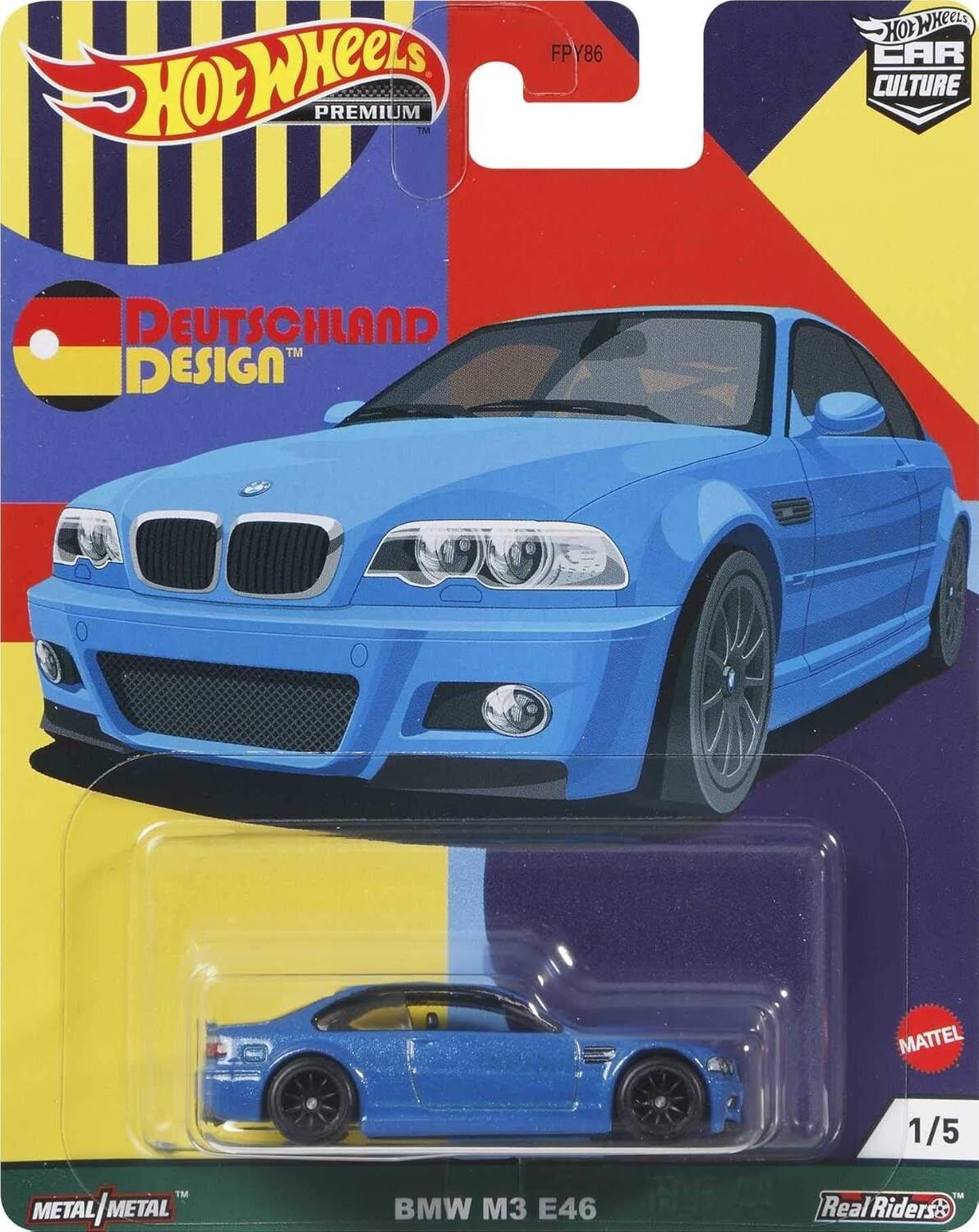 Hot Wheels Premium BMW M3 E46 FPY86