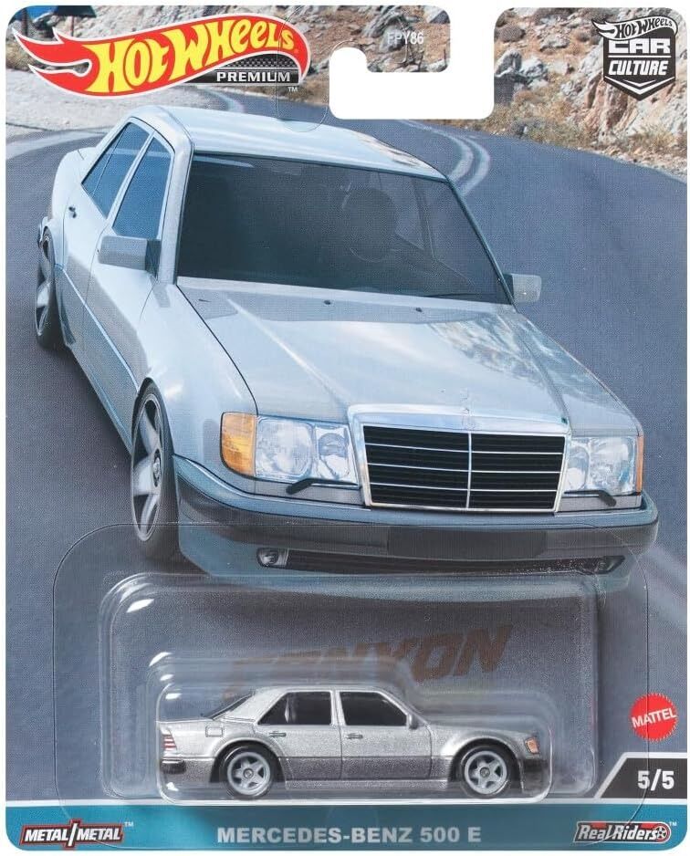 Hot Wheels Premium Mercedes Benz 500E FPY86
