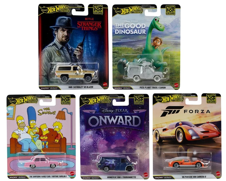 Hot Wheels Premium 1/64 - Pop Culture 5li Set - HXD63 - 979S