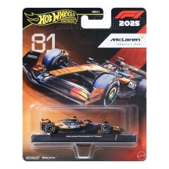Hot Wheels Premium 1/64 - 2025 Formula 1 - #81 McLaren Formula 1 Team - JDK81