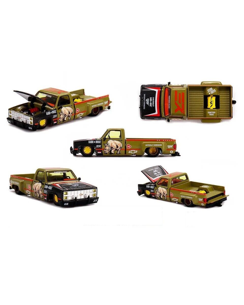 Mini GT x Kaido 1/64 //153 Chevrolet Silverado “Sumatran Rhino
