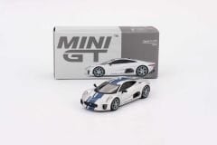 Mini GT 1/64 960 Jaguar C-X75 Silver