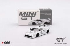 Mini GT 1/64 966 Lamborghini Countach LB-WORKS White 2024 Tokyo Auto Salon