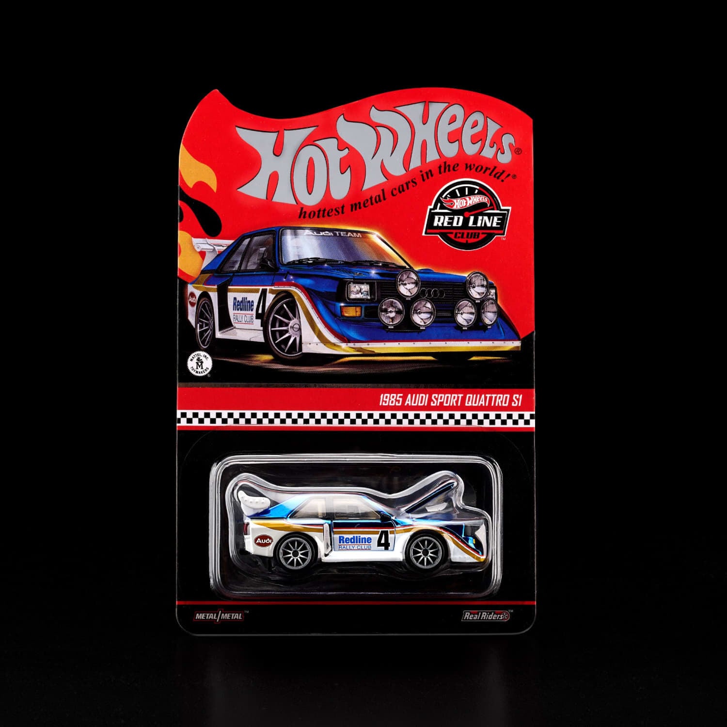 Hot Wheels Premium 1/64 - RLC Exclusive Hot Wheels RLC Exclusive 1985 Audi Sport quattro S1