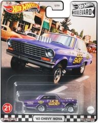 Hot Wheels Premium Boulevard ''21'' - '63 Chevy Nova GRL99