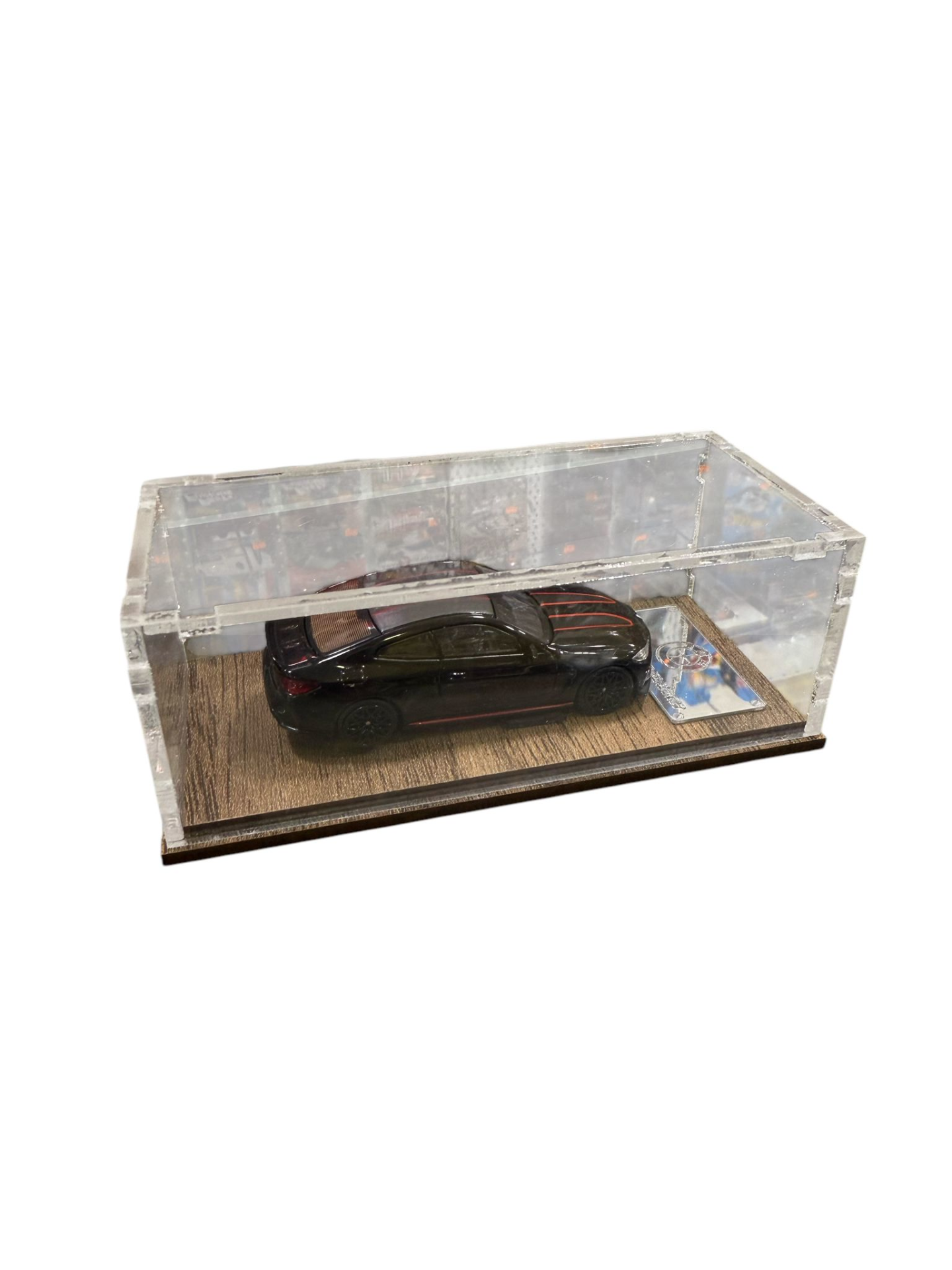 1/64 ölçek pleksi tekli stand