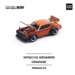 Pop Race 1/64 Nissan Skyline GT-R V8 Drift (Kenmeri) PR64-173