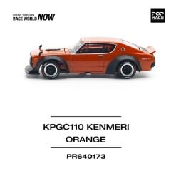Pop Race 1/64 Nissan Skyline GT-R V8 Drift (Kenmeri) PR64-173