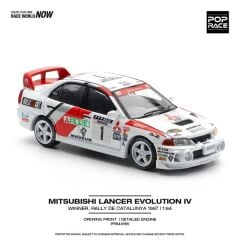Pop Race 1/64 Mitsubishi Lancer Evolution IV Winner, Rally De Catalunya 1997 PR64-165