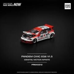 Pop Race 1/64 Pandem Civic EG6 V1.5 Idemitsu Motion Infinite PR64-212