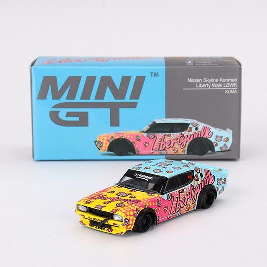 Mini GT 698 Nissan Skyline Kenmeri Liberty Walk LBWK