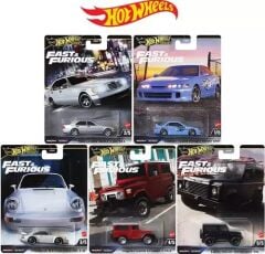 Hot Wheels Premium F&F Set - The Fast and The Furious 2024 G Case