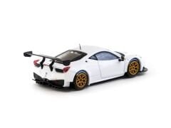 Tarmac Works X iXO Models 1/64 Ferrari 458 Italia GT3 White - ROAD64