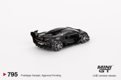 Mini GT 795 Bugatti Vision Gran Turismo Black 1/64