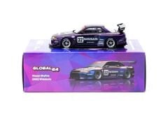 Tarmac Works 1/64 Nissan Skyline (R32) Widebody Midnight Purple - Designed by Jon Sibal - GLOBAL64