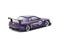 Tarmac Works 1/64 Nissan Skyline (R32) Widebody Midnight Purple - Designed by Jon Sibal - GLOBAL64