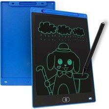12'' Blic Mavi Büyük Boy Dijital Çocuk Yazı Tahtası Grafik Çizim Tableti