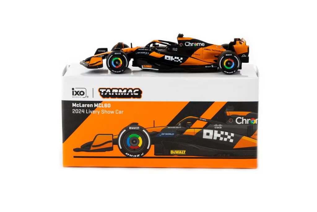 Tarmac Works X iXO Models 1/64 McLaren MCL60 2024 Livery Show Car - GLOBAL64