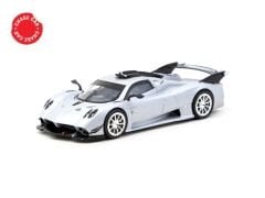 Tarmac Works 1/64 Pagani Huayra R Satin Silver - GLOBAL64