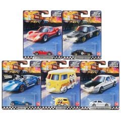 Hot Wheels Premium Boulevard 16-20 5 li Set