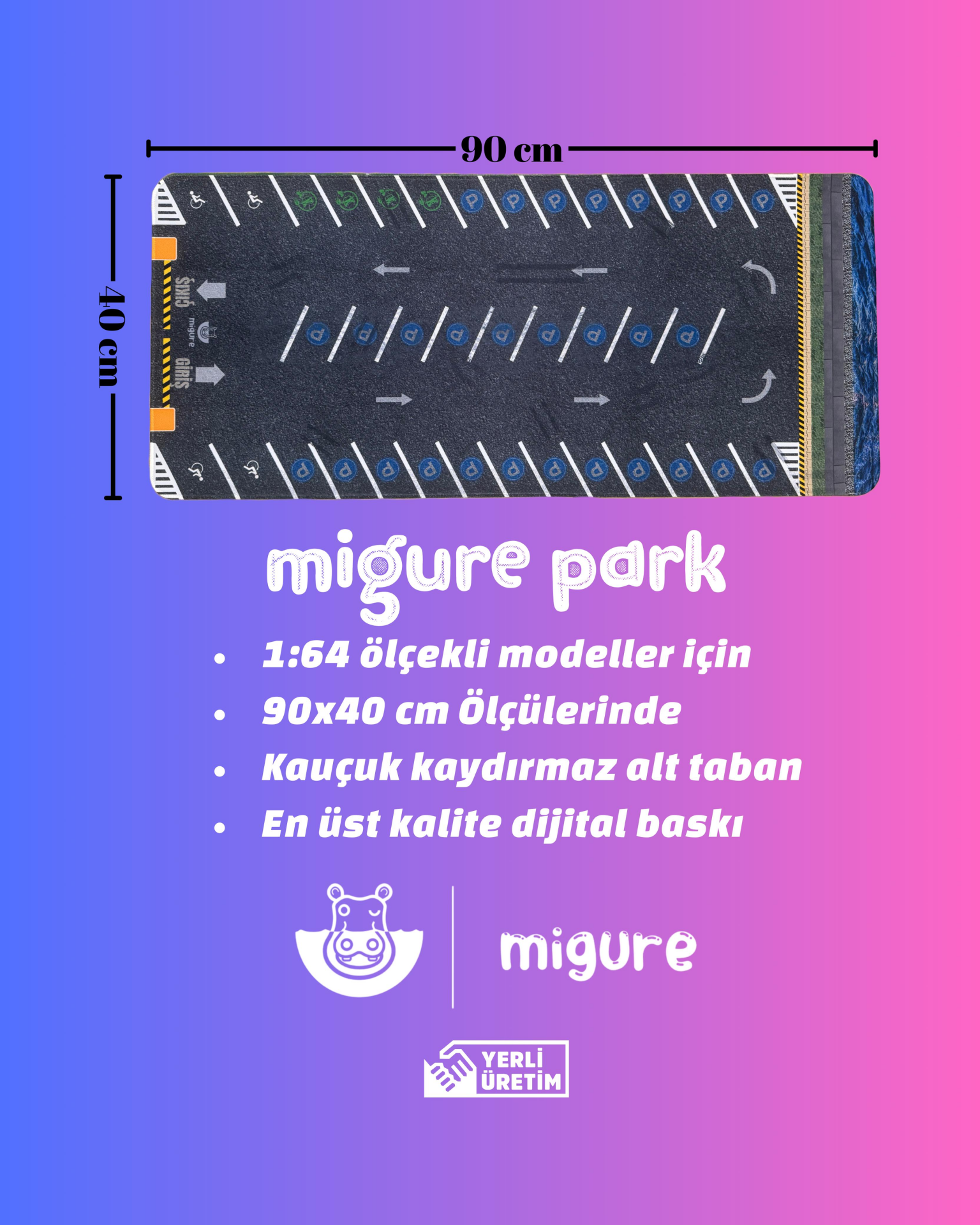 Diorama Mause Pad - Park Pad