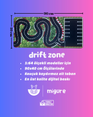 Diorama Mause Pad - Drift Zone