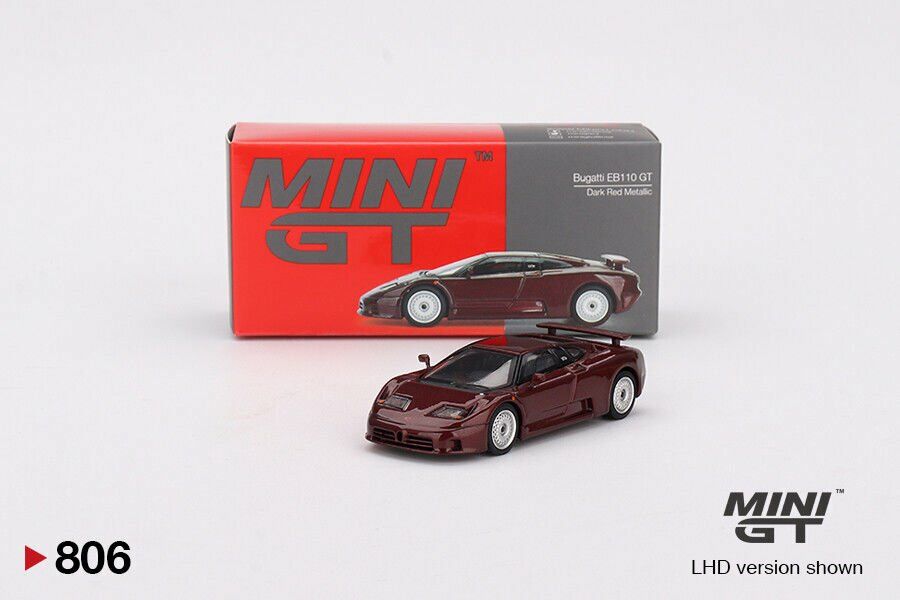 Mini GT 1/64 806 Bugatti EB110 GT