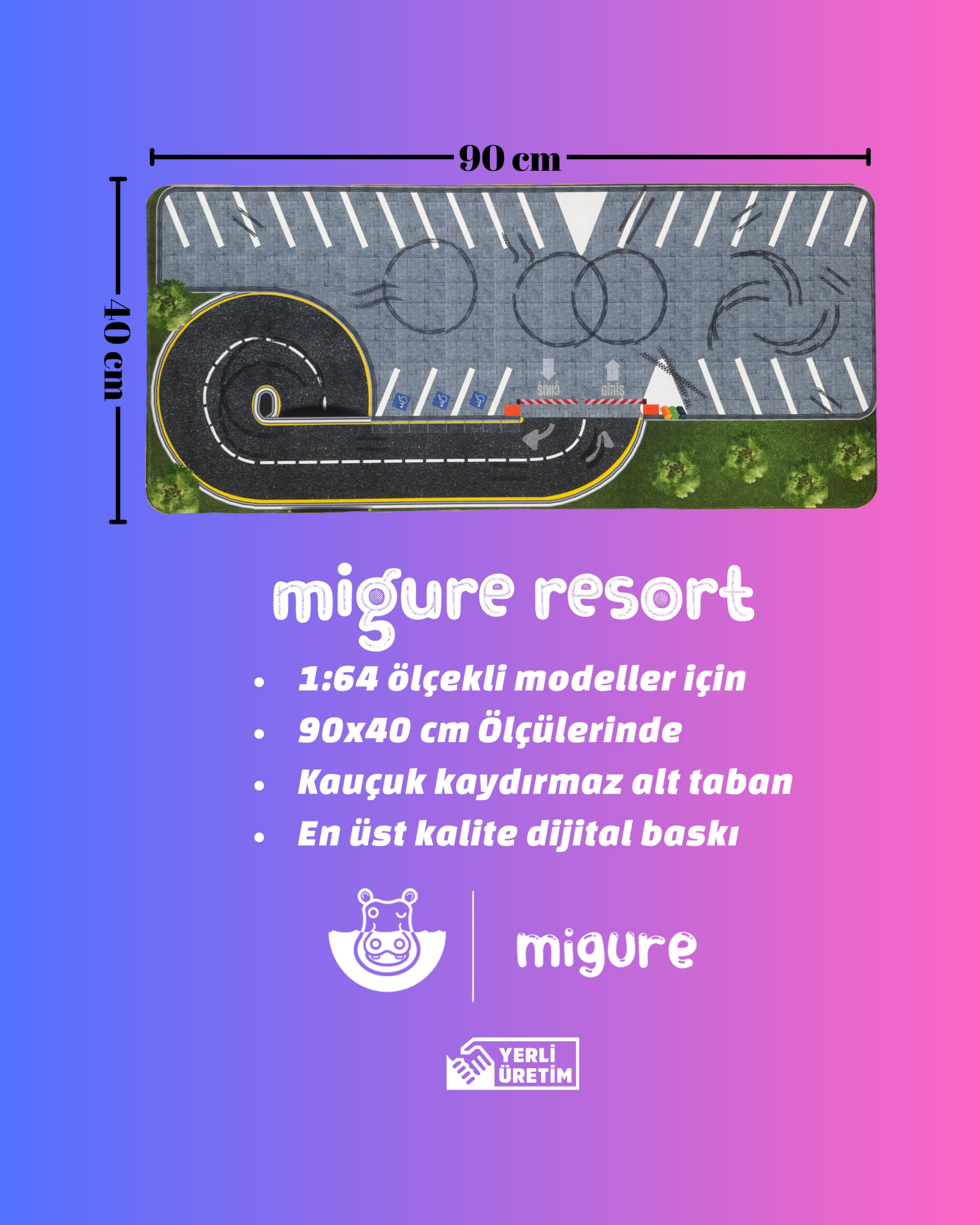 Diorama Mause Pad - Resort Pad