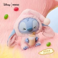 Stitch Eat Something Before Sleep 6 lı Süpriz Kutu Figür Seti, Peluş Anahtarlık Koleksiyonluk Ürün Dekoratif Oyuncak