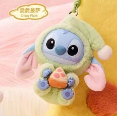 Stitch Eat Something Before Sleep 6 lı Süpriz Kutu Figür Seti, Peluş Anahtarlık Koleksiyonluk Ürün Dekoratif Oyuncak