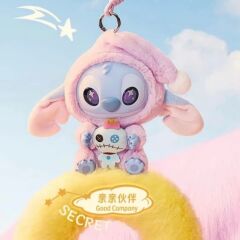 Stitch Eat Something Before Sleep 6 lı Süpriz Kutu Figür Seti, Peluş Anahtarlık Koleksiyonluk Ürün Dekoratif Oyuncak