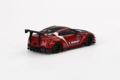 Mini GT 1/64 345 LB★WORKS Nissan GT-R R35 Type 2, Rear Wing ver 3 , LB Work Livery 2.0 Red
