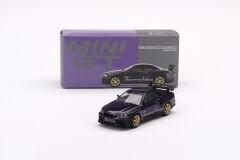 Mini GT 1/64 616 Nissan Skyline GT-R (R34) Tommykaira R-z Midnight Purple