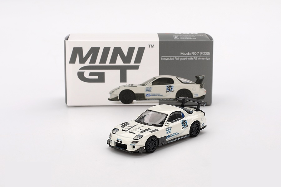 Mini GT 1/64 996 Mazda RX-7 (FD3S) Itosyoukai Rei-gouki with RE Amemiya