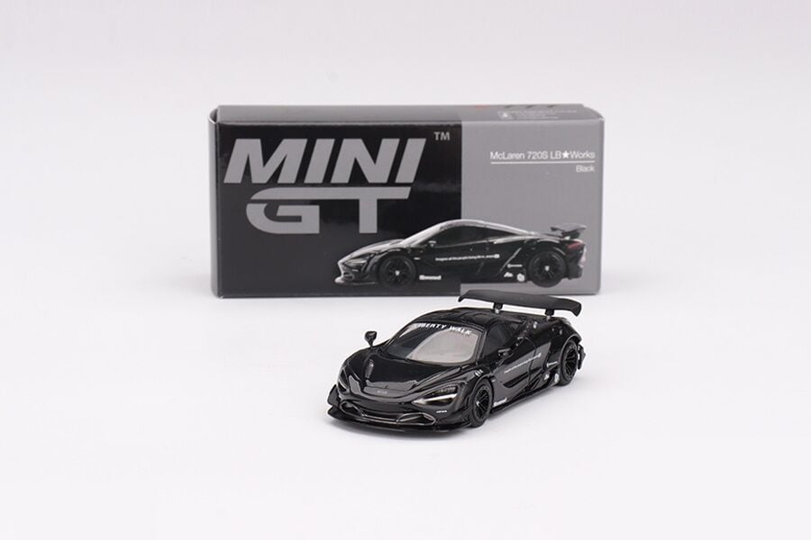 Mini GT 1/64 777 McLaren 720S LB★Works Black
