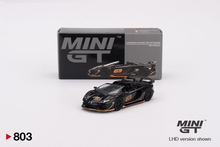 Mini GT 803 Lamborghini Aventador SVJ 63 Roadster