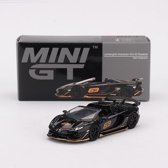 Mini GT 803 Lamborghini Aventador SVJ 63 Roadster Blister