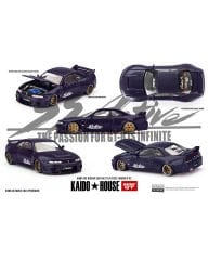 Mini GT x Kaido //163 Nissan Skyline GT-R (R33) Active Carbon R V2