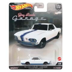 Hot Wheels Premium Jay Leno's Garage - '66 Chevrolet Corvair Yenko Stinger - FPY86 3/5