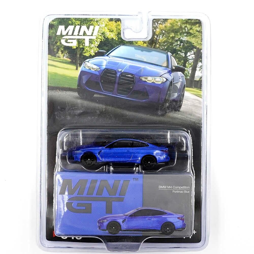 Mini GT 845 1/64 BMW M4 Competition (G82) Portimao Blue - Blister Paket