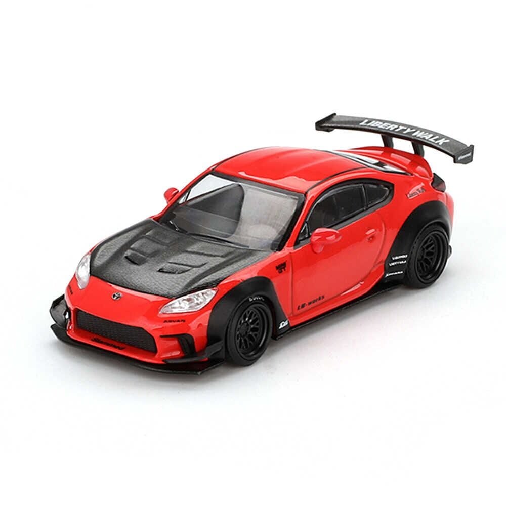 Mini GT 885 1/64 Toyota GR86 LB?Nation Red - Blister Paket MGT00885-BL