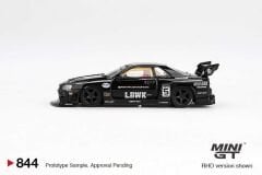 Mini GT 844 1/64 Nissan LB-ER34 Super Silhouette SKYLINE Black - Blister Paket MGT00844-BL
