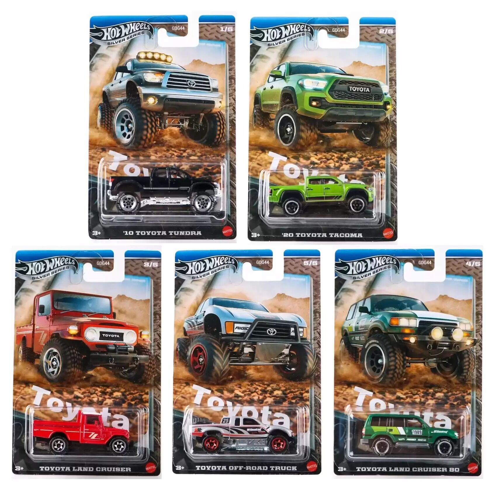Hot Wheels Silver Series - Toyota Truck - GDG44-977N
