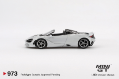 Mini GT 973 1/64  McLaren 750S Spider Cirrus Grey
