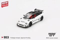 Mini GT 953 1/64 Mazda AZ-1 Liberty Walk LB40 White 2024 Tokyo Auto Salon